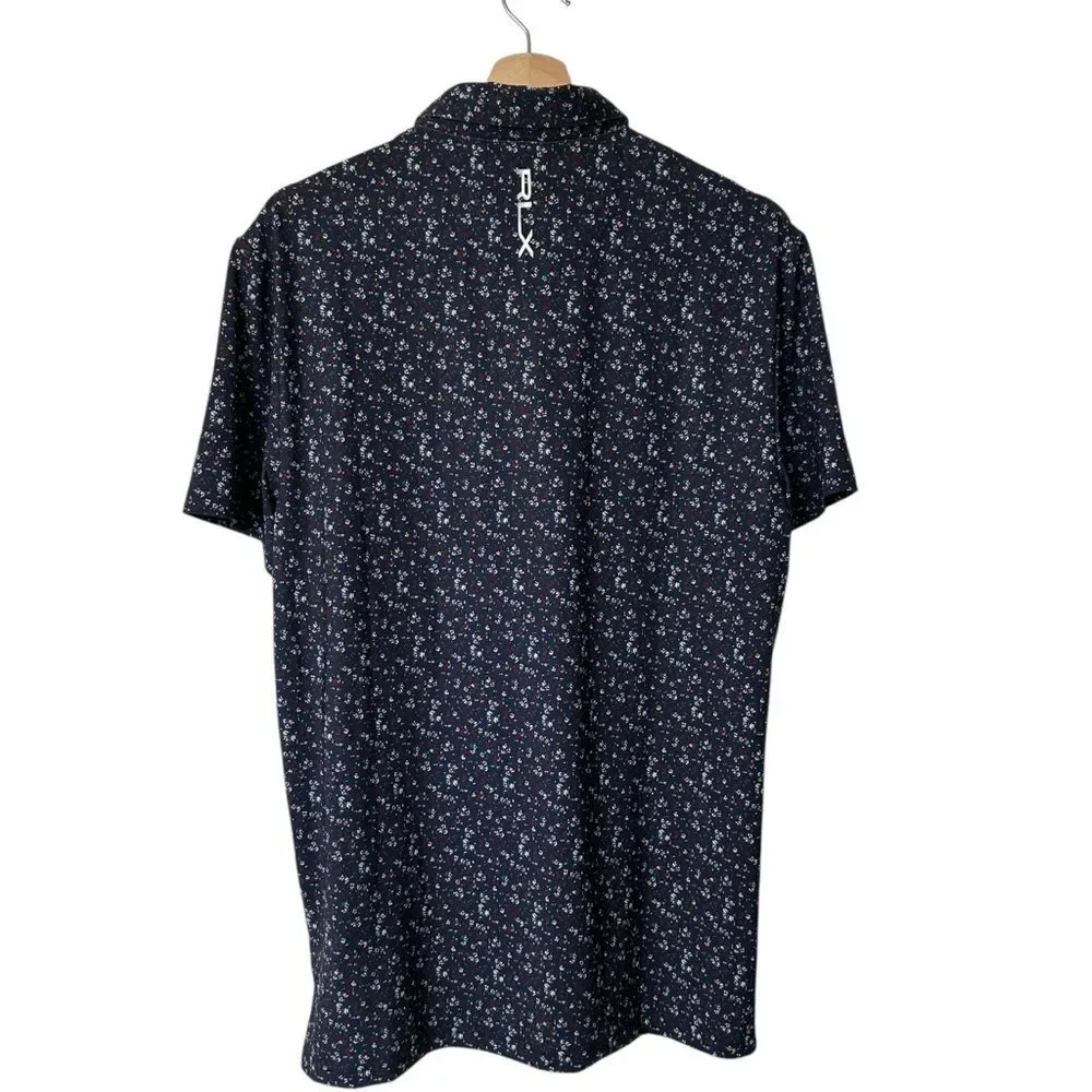 NWT RLX Ralph Lauren Lightweight Airflow Golf Polo T Shirt M